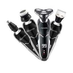 NOYMI Men 4-In-1 Waterproof Beard Trimmers-10