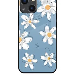QRIOH Floral Printed iPhone 14 Plus Back Case Mobile Accessories-picture-47