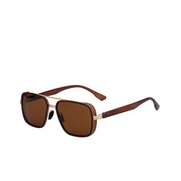 StyleCast x Revolte Men Wayfarer Sunglasses Polarised and UV Protected Lens M114MY8035C5_F-image-58