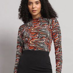 Dream Beauty Fashion Geometric Print Top-image-53