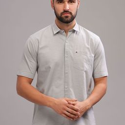 BS BLUE SQUAD Men Slim Fit Opaque Casual Shirt-image-36