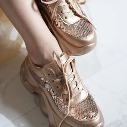 VANSON SHOES Women Embellished Sneakers-image-86