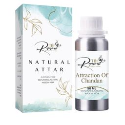 THE RUPAWAT Perfumery House Attraction Of Chandan Natural Alcohol Free Attar-50 ml-image-13
