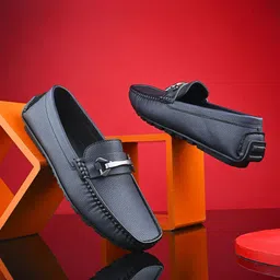 The Roadster Lifestyle Co. Premium Comfort & Performance Round Toe Driving Shoes-image-87