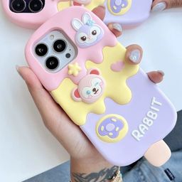 CASE CREATION Cartoon Characters Printed iPhone 16 Plus Back Case Mobile Accessories image 2