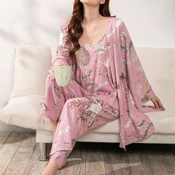 StyleCast Printed Top & Trousers Night Suits-image-30