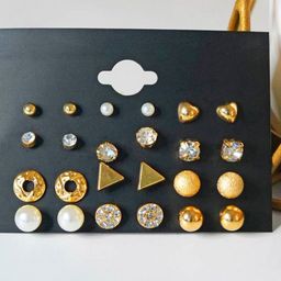 PolluxCraft Contemporary Studs Earrings-image-9