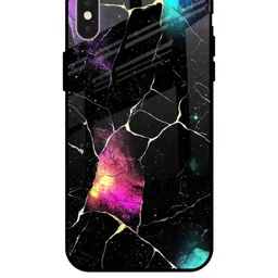 QRIOH Abstract Printed iPhone X Back Case Mobile Accessories-picture-38