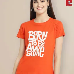 Metronaut Women Typography 2 Printed T-shirt-picture-11