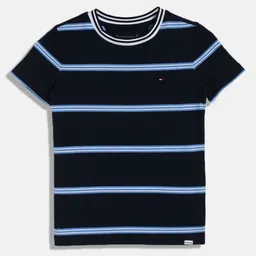 Tommy Hilfiger Boys Striped Pockets T-shirt-image-73