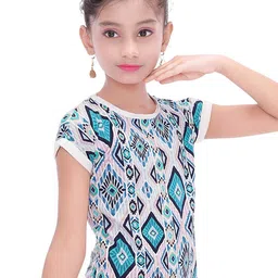 ZACKBEE Geometric Print Cotton Top-picture-26
