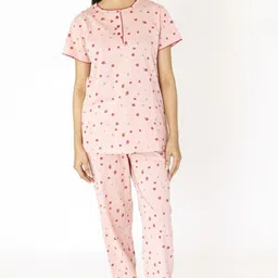 LABEL MY Women Round Neck Nightsuit-image-41