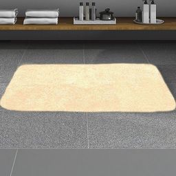 IVAZA Beige Microfibre 1400 GSM Bath Rugs-picture-10