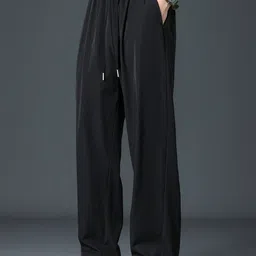 SZN Men Mid-Rise Relaxed Fit Trousers-picture-37