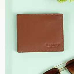 Teakwood Leathers Men Leather Two Fold Wallet-image-7