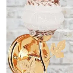 Somil Premium Designer Glass Wall / Night Lamp Elegant & Stylish Dcor Accent for Modern Interiors, color- Brown, White, Size:- 21.5 X 19.5 X 30.5 CM-image-49