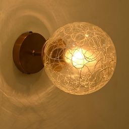 1ST TIME White Printed Glass Traditional Cylinder Wall Lamps Wall Lamps-picture-34