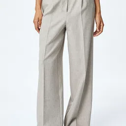Koton Women Relaxed Fit Trousers-picture-30