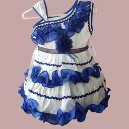 Smuktar garments Girls Blue Dresses-image-38