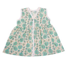 YK Kids Floral Printed Cotton Sleeveless Fit & Flare Dress-image-82