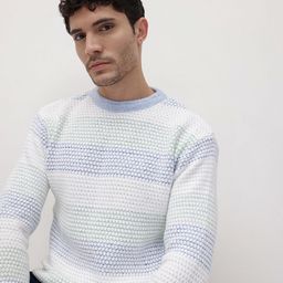 The Roadster Life Co. Self Striped Woollen Pullover-picture-16