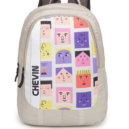 CHEVIN Unisex Graphic Printed Ergonomic Padded Shoulder Strap Medium Backpack-4