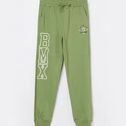 Fame Forever by Lifestyle Boys Typography Pure Cotton Regular Fit Mid Rise Joggers-57