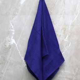 BOMBAY DYEING Navy Blue Cotton 450 GSM Bath Towel-image-57