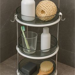 Cortina Black & White Reusable Multi-Utility Trolley Organisers-picture-14