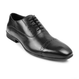 Tresmode Men Leather Formal Oxfords-image-55