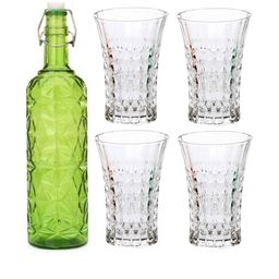 SOMIL Green Glass Airtight Can Bottle-picture-28