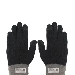 FabSeasons Kids Acrylic Winter Gloves-image-37