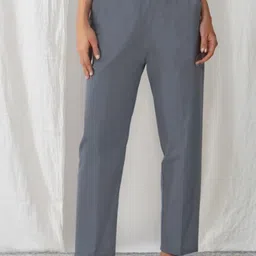 zuri Women Relaxed Straight Leg Trousers-image-68