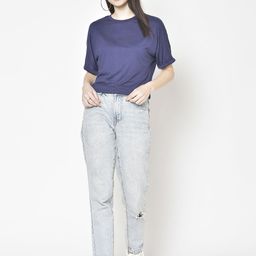 Moda Rapido Extended Sleeves Cotton Top-image-7
