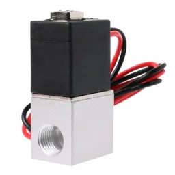 DC 24V Solenoid Valve 1/4″ 2 Way Normally Closed Direct-Pneumatic Valves For Water Air Gas Hot-31