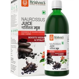 Krishna's Herbal & Ayurveda Naurcissus Juice With 7 Herbs To Boost Vigour & Vitality - 1L-32