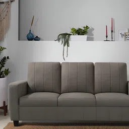 Sleepyhead Bae 3 Seater Sofa Fabric Pebble Brown 3 Person Sofa-image-70