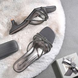 Valentino Women Embellished Stiletto Heeled Sandals-image-53