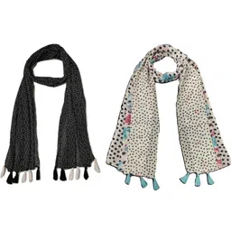StoleVilla Floral Chiffon Stoles-picture-34