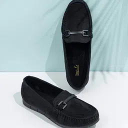 Inc 5 Women Casual Solid Square Toe Loafers-image-2
