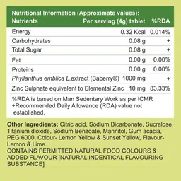 ESCOR-Z Immunity Tablets - Vitamin C Lime & Lemon Flavour - 20 Tablets image 5