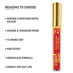 Adbeni Set of 2 Non Transfer Lip Color 10 ml Each - Shade 103 & 104 image 2