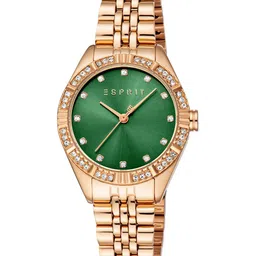 ESPRIT Women Embellished Dial & Stainless Steel Straps Analogue Watch ES1L425M0045-picture-9