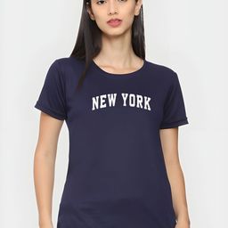 TRENDSATTIRE Typography Printed Round Neck Regular Fit T-shirt-image-81