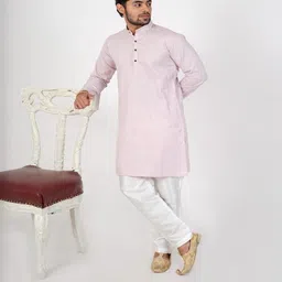 Aadi Shuddh Men Printed Straight Kurta Set-image-57