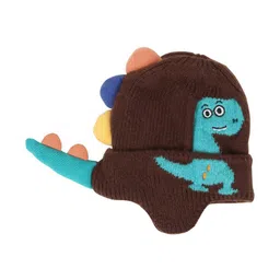 TIPY TIPY TAP Unisex Kids Printed Woollen Beanie-3
