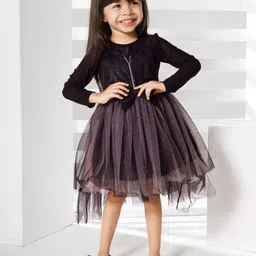 Peppermint Net Fit & Flare Dress-picture-30