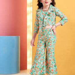 BAESD Floral Print Clothing Set with Jacket-image-40