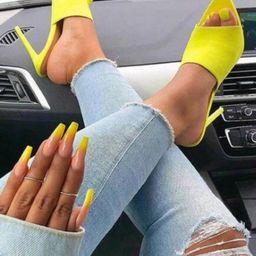 Baespice Slim Heeled Sandals-53