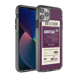 DailyObjects Purple & White Amritsar City Tag  iPhone 11 Pro Stride 2.0 Case Cover-54